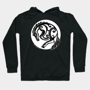 Black Horse Celtic style Hoodie